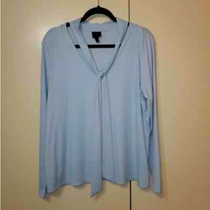 Light blue blouse